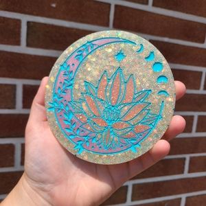 Flower/Moon Coaster/Decor